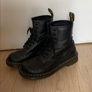Dr. Martens Smooth Leather Lace Up Boots